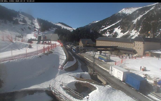 Webcam Vall de Núria: Estación