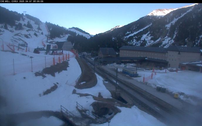 Webcam Vall de Núria: Estación