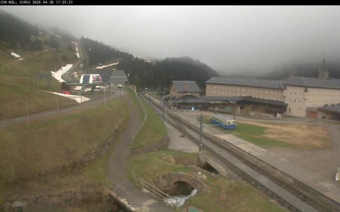Webcam Vall de Núria: Estación