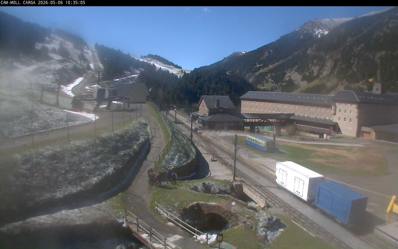 Webcam Vall de Núria: Estación