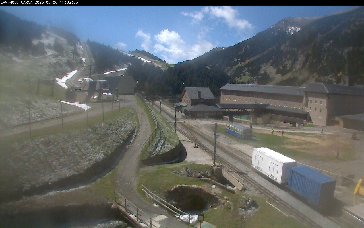 Webcam Vall de Núria: Estación