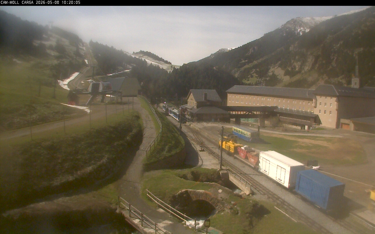 Webcam Vall de Núria: Estación