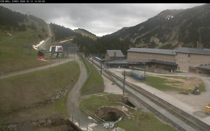 Webcam Vall de Núria: Estación