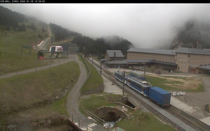 Webcam Vall de Núria: Estación