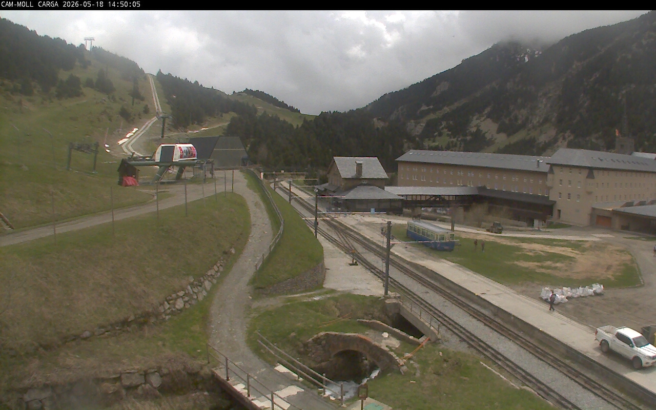 Webcam Vall de Núria: Estación
