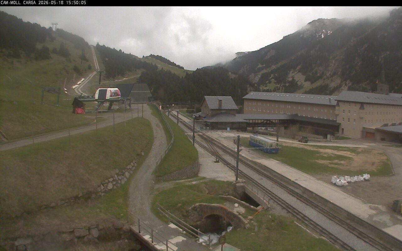 Webcam Vall de Núria: Estación