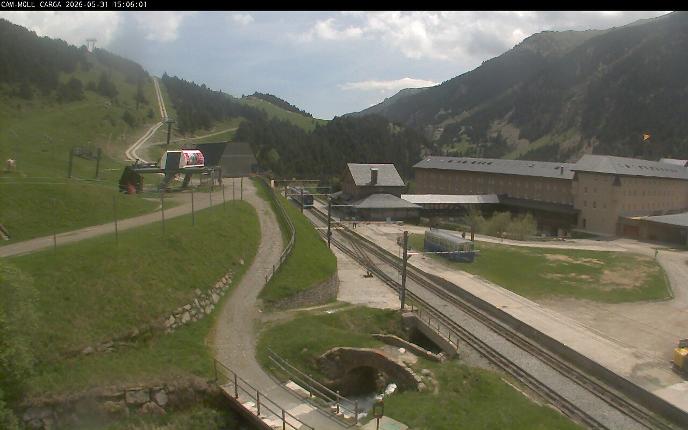 Webcam Vall de Núria: Estación