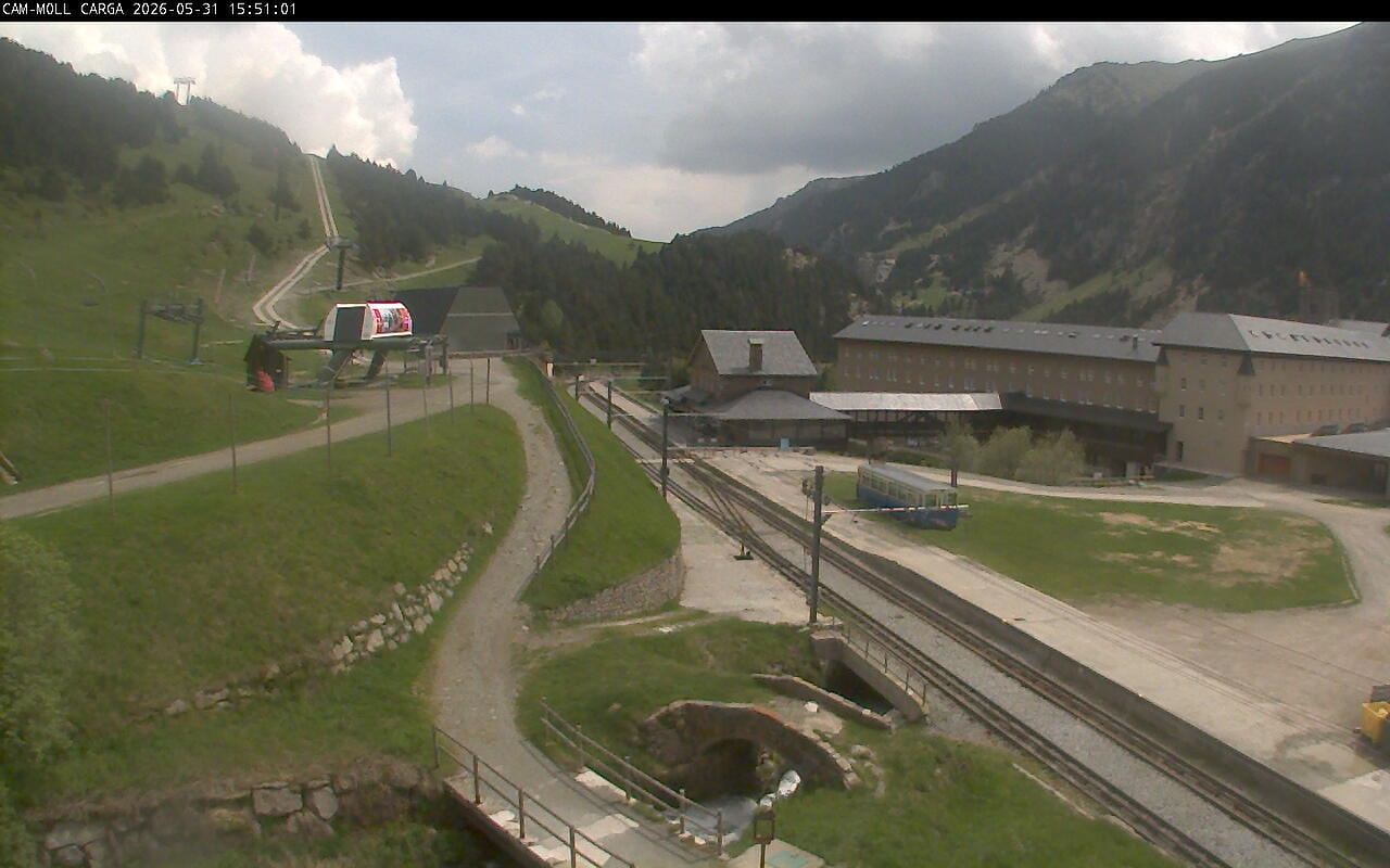 Webcam Vall de Núria: Estación