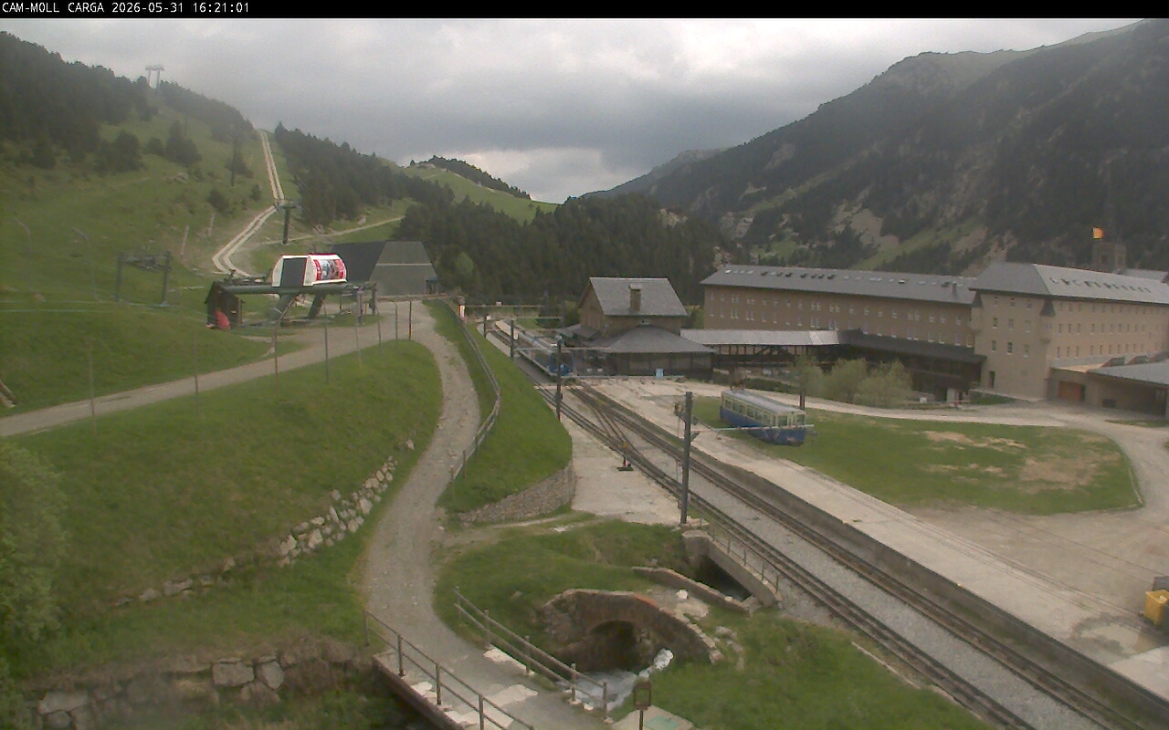 Webcam Vall de Núria: Estación