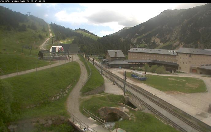 Webcam Vall de Núria: Estación