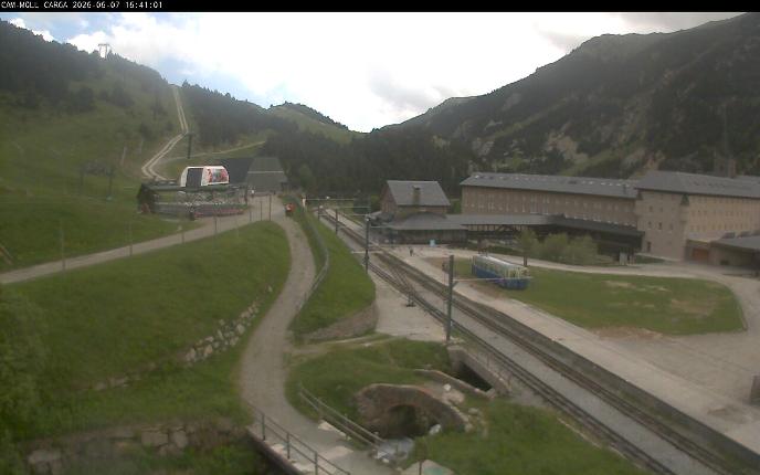 Webcam Vall de Núria: Estación