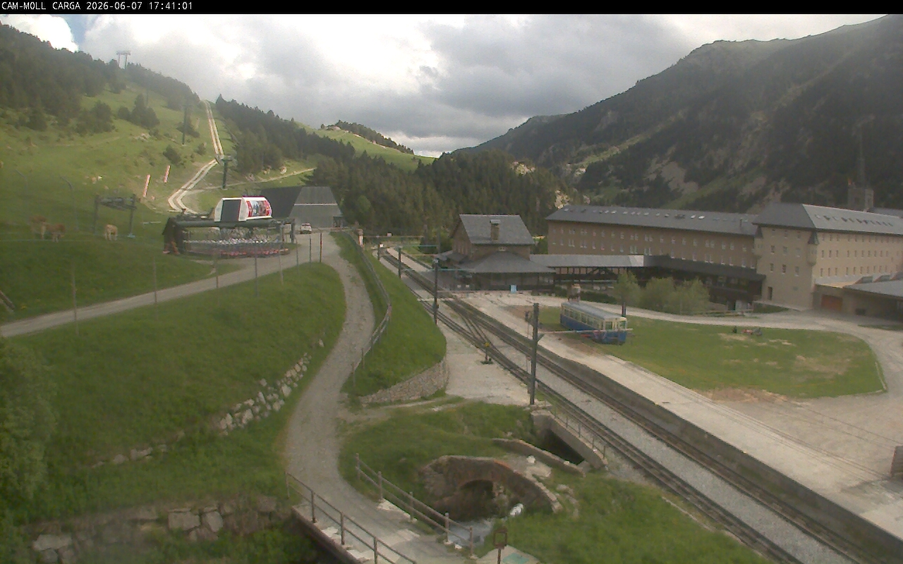 Webcam Vall de Núria: Estación