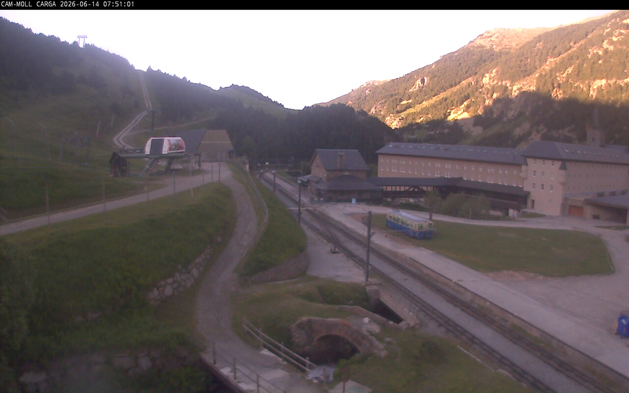 Webcam Vall de Núria: Estación