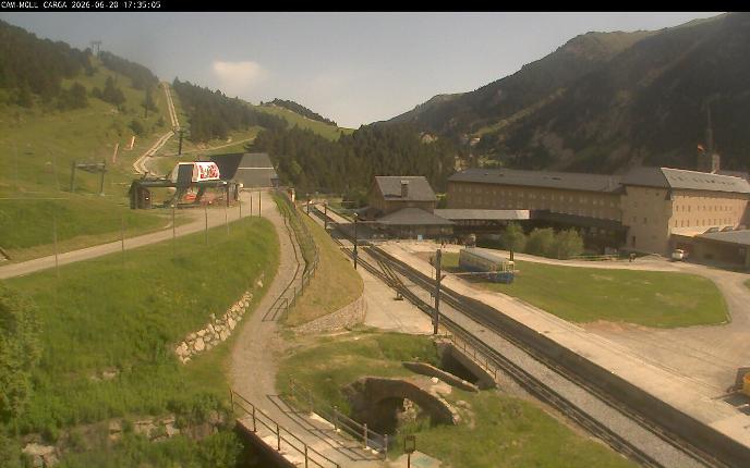 Webcam Vall de Núria: Estación