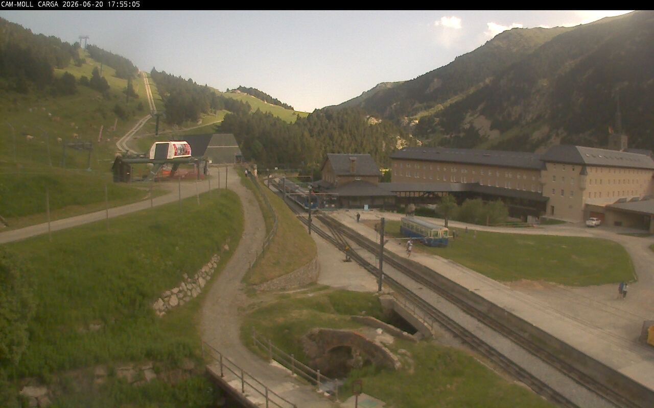 Webcam Vall de Núria: Estación