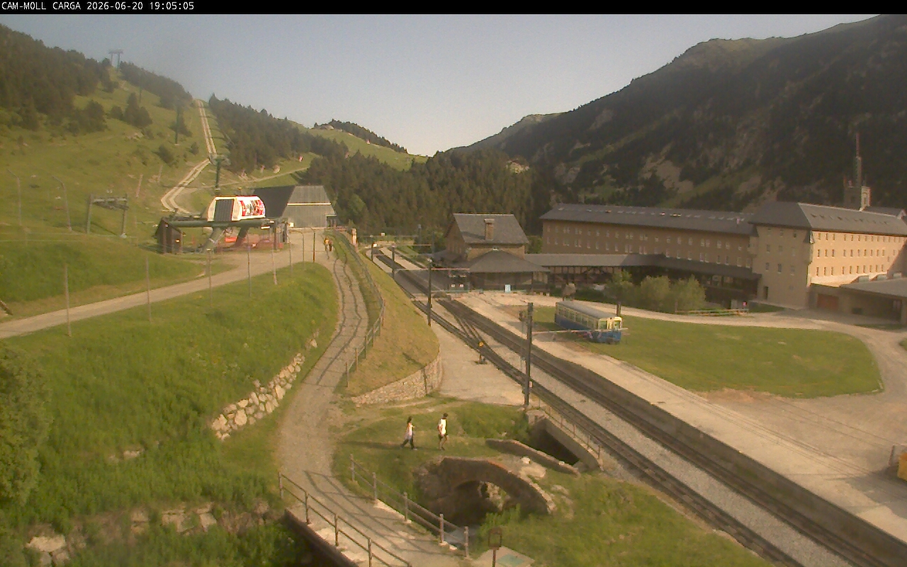 Webcam Vall de Núria: Estación