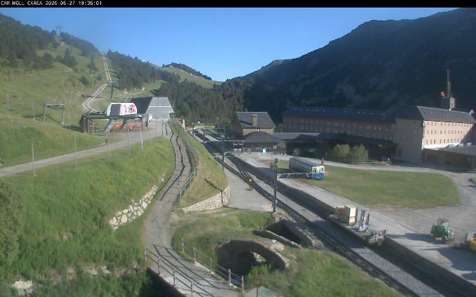 Webcam Vall de Núria: Estación