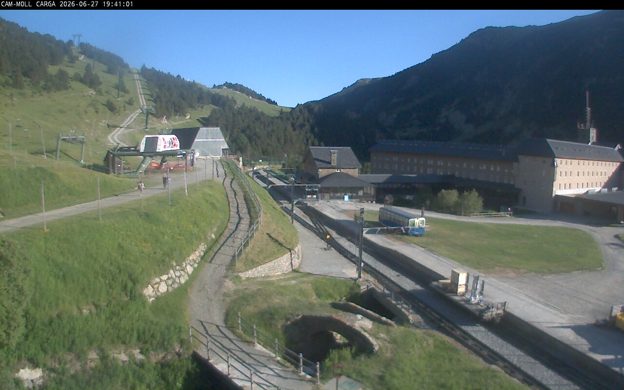 Webcam Vall de Núria: Estación