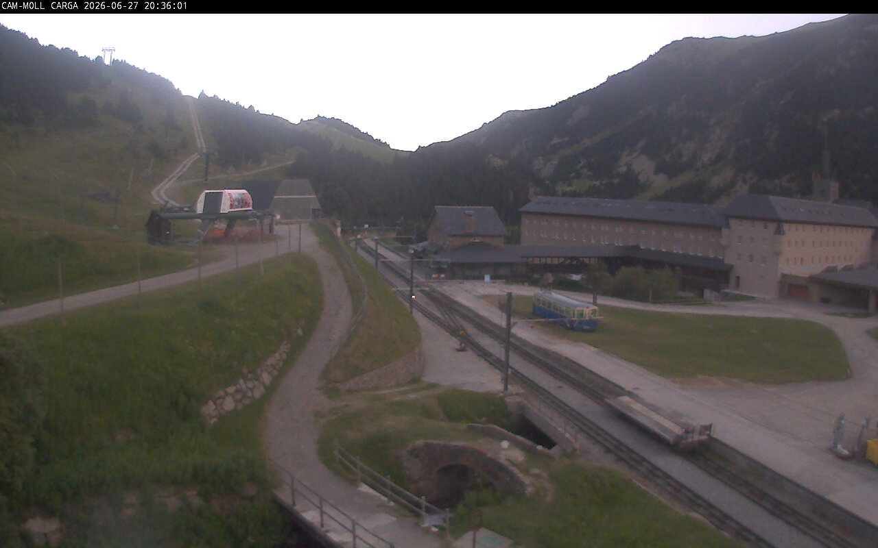 Webcam Vall de Núria: Estación