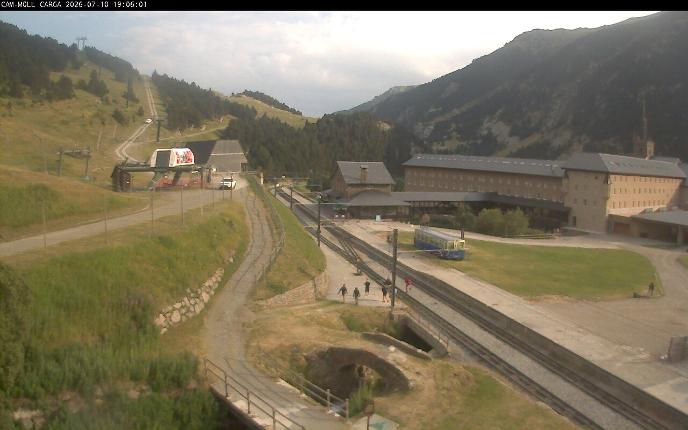 Webcam Vall de Núria: Estación