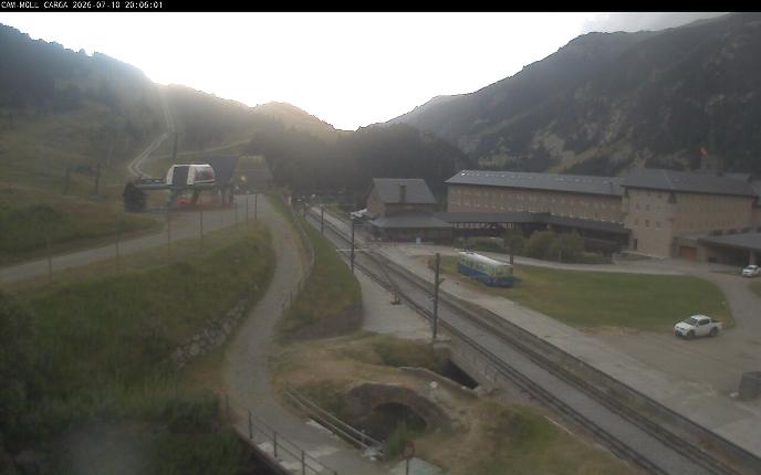 Webcam Vall de Núria: Estación