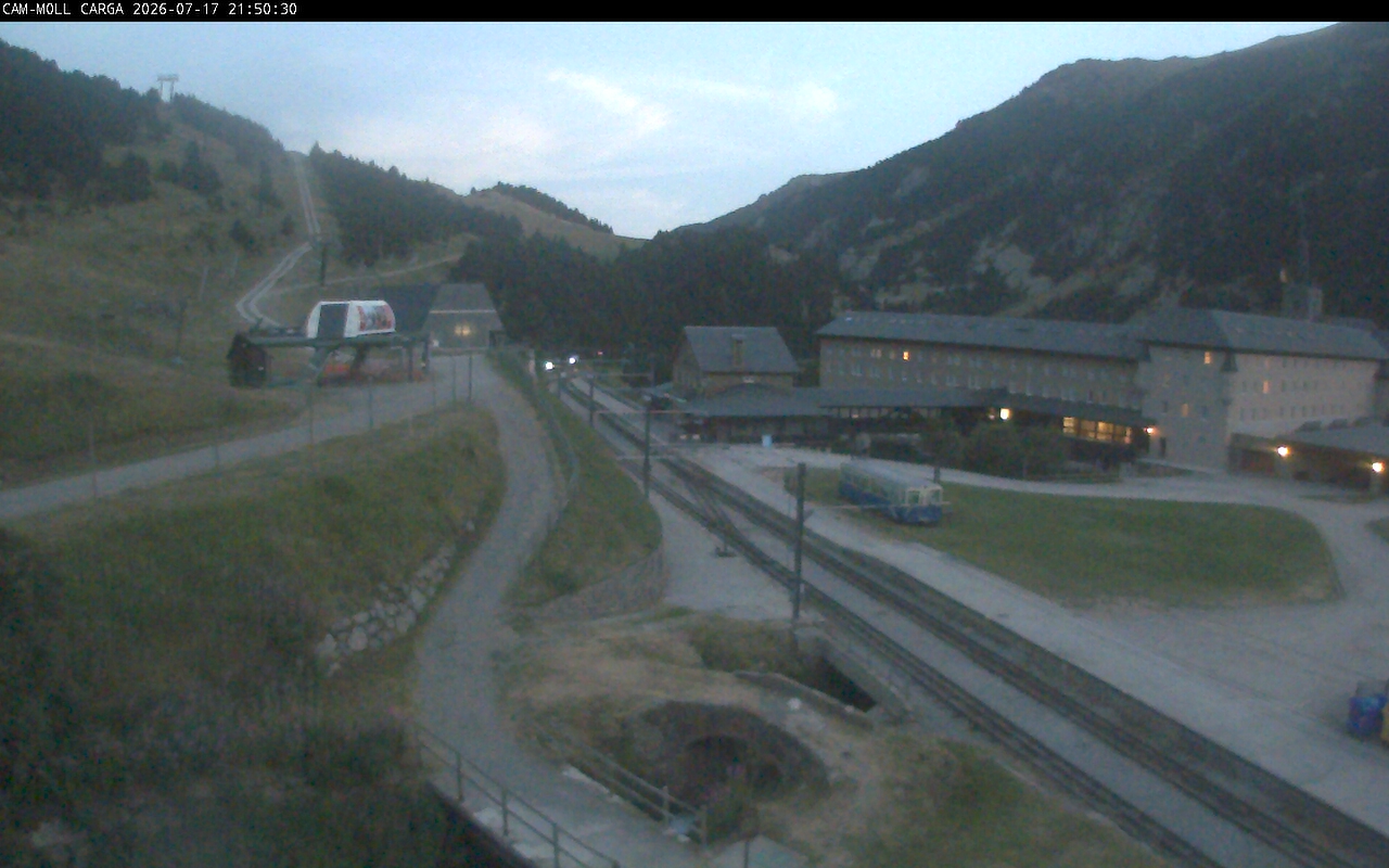 Webcam Vall de Núria: Estación