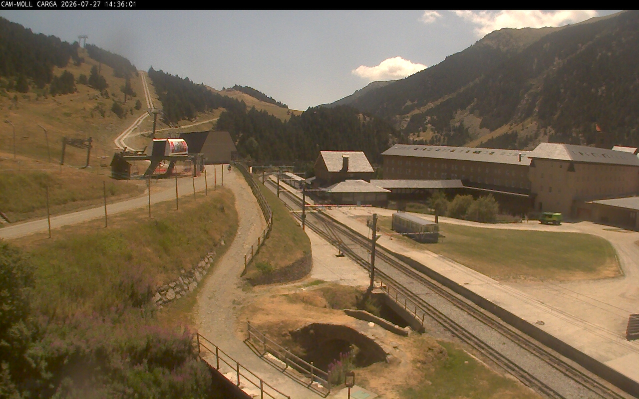 Webcam Vall de Núria: Estación