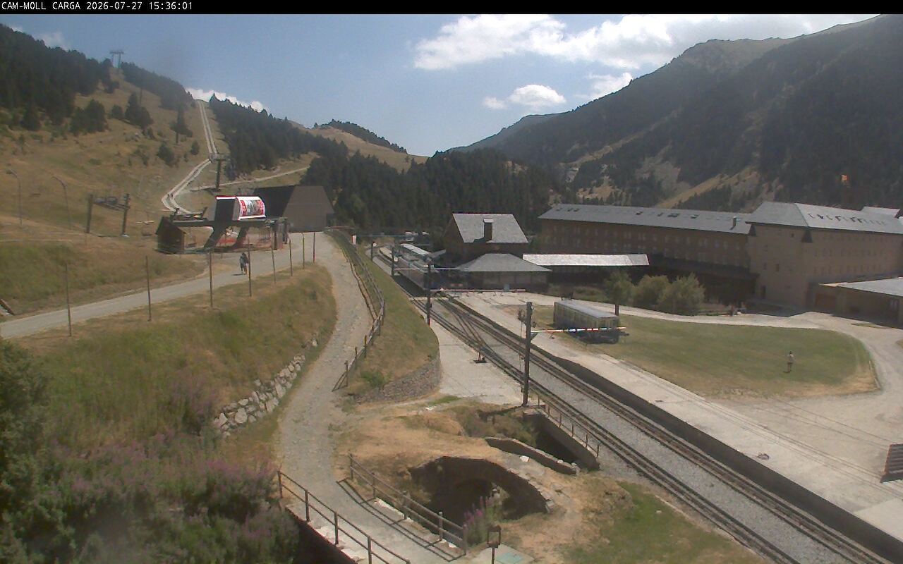 Webcam Vall de Núria: Estación