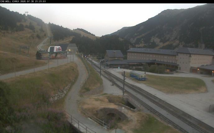 Webcam Vall de Núria: Estación