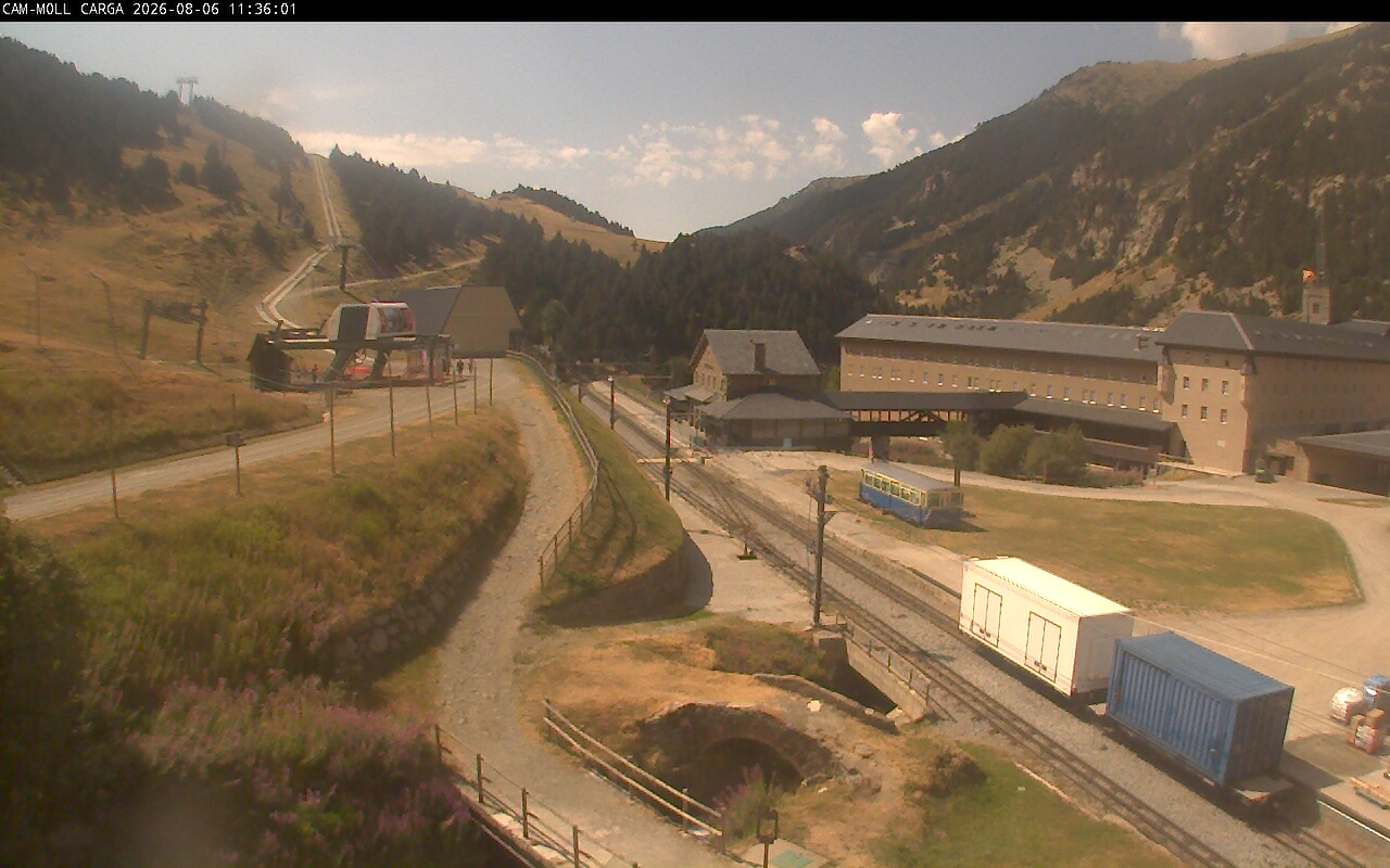Webcam Vall de Núria: Estación
