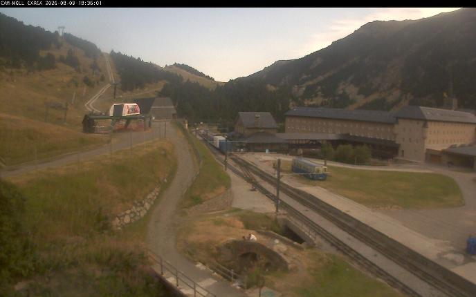 Webcam Vall de Núria: Estación
