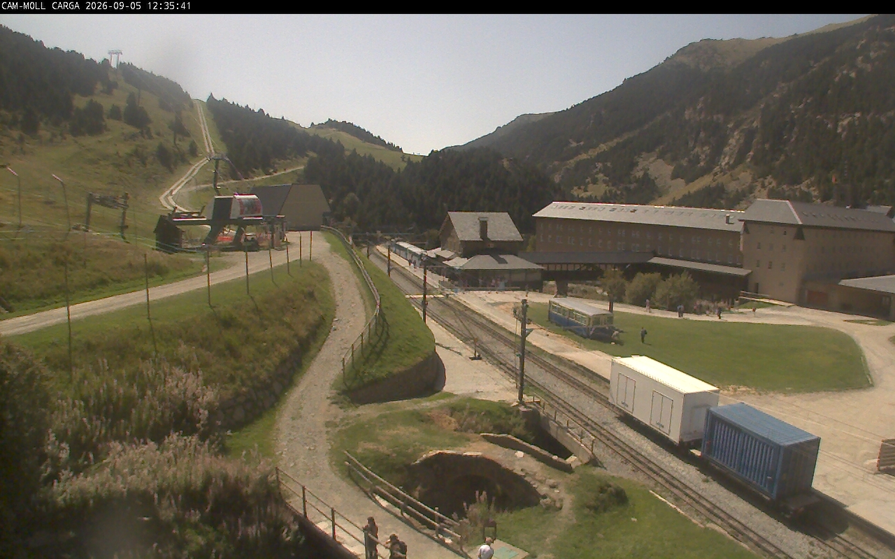 Webcam Vall de Núria: Estación