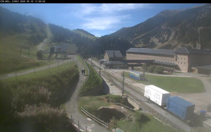 Webcam Vall de Núria: Estación