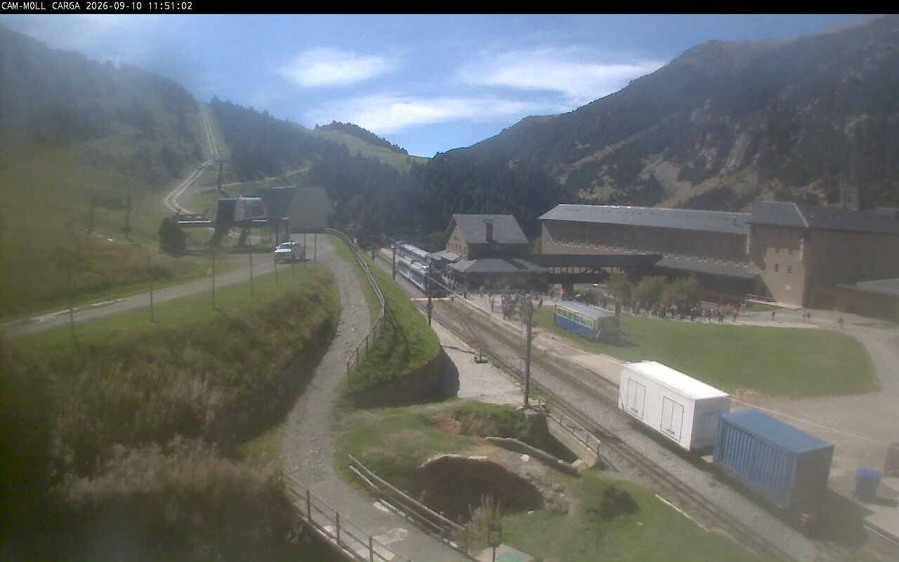 Webcam Vall de Núria: Estación