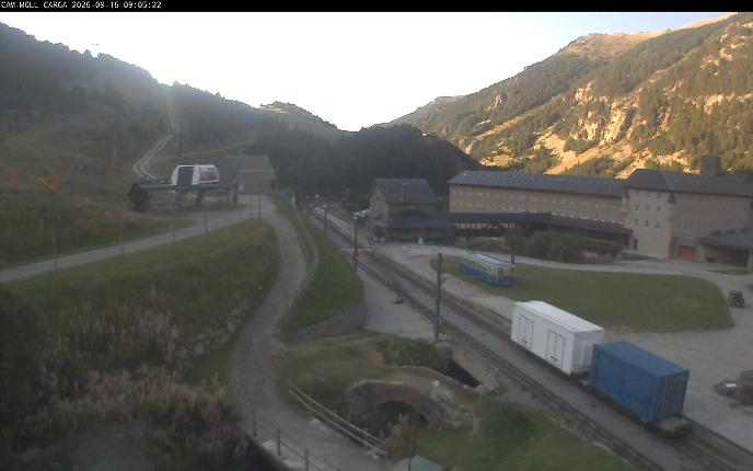 Webcam Vall de Núria: Estación