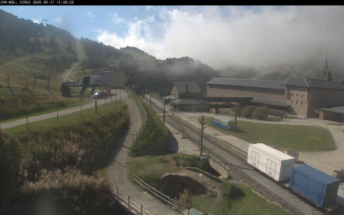 Webcam Vall de Núria: Estación