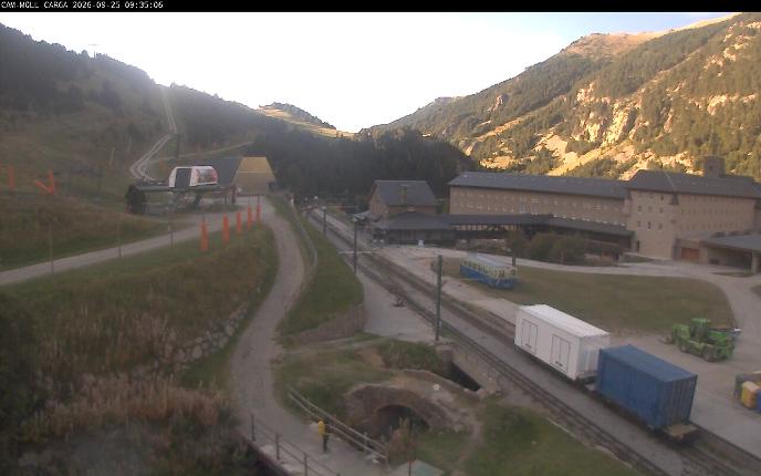 Webcam Vall de Núria: Estación