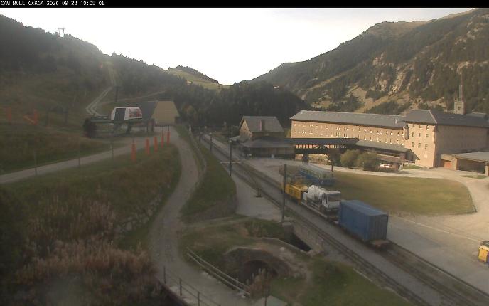 Webcam Vall de Núria: Estación
