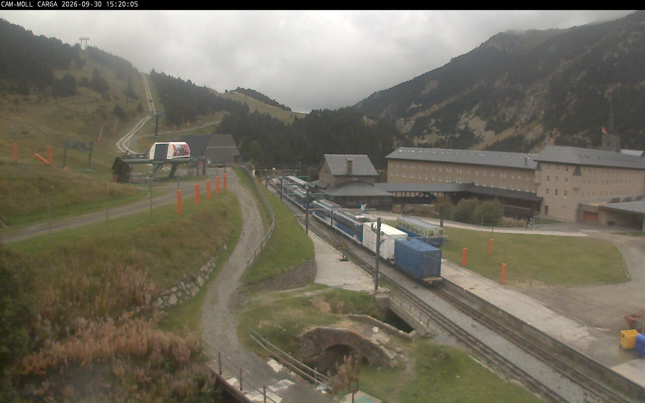 Webcam Vall de Núria: Estación