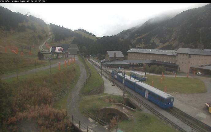 Webcam Vall de Núria: Estación