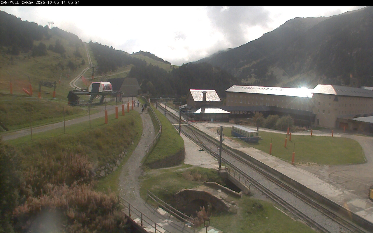 Webcam Vall de Núria: Estación
