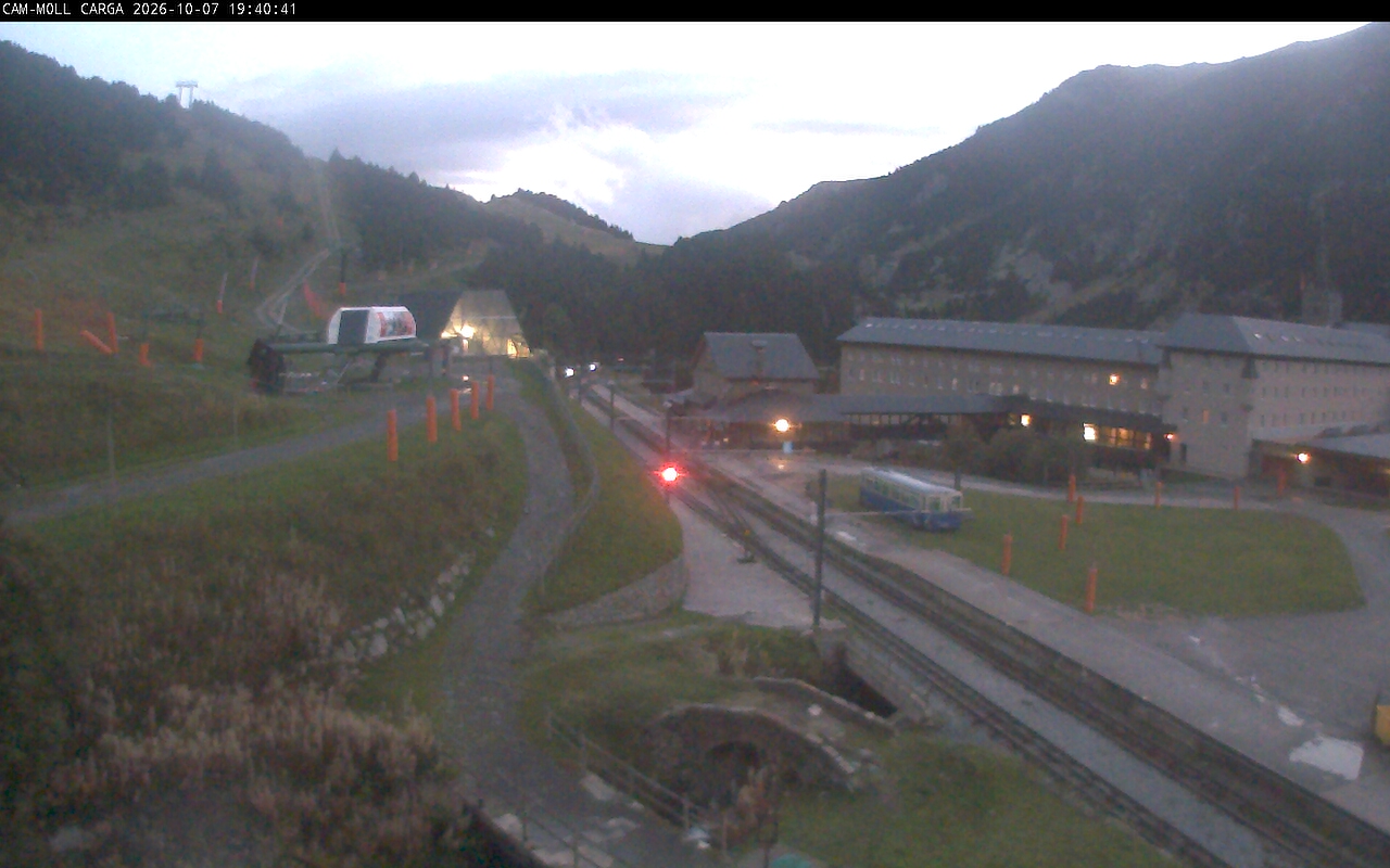 Webcam Vall de Núria: Estación