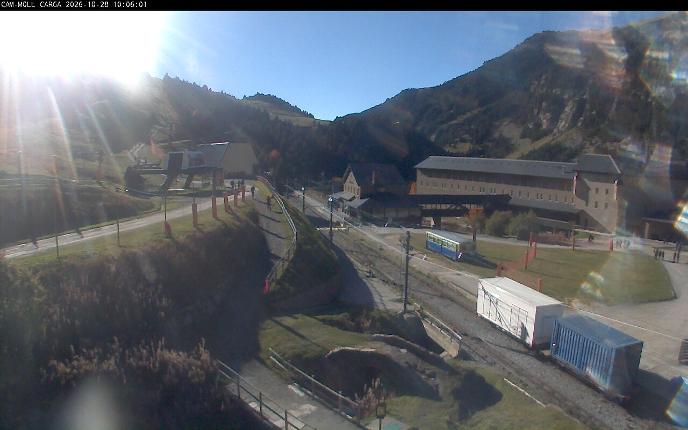 Webcam Vall de Núria: Estación