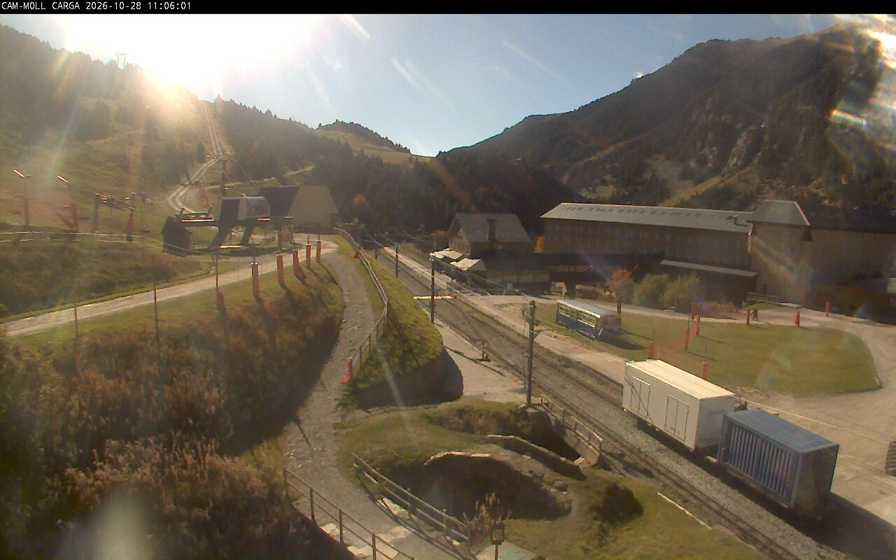 Webcam Vall de Núria: Estación