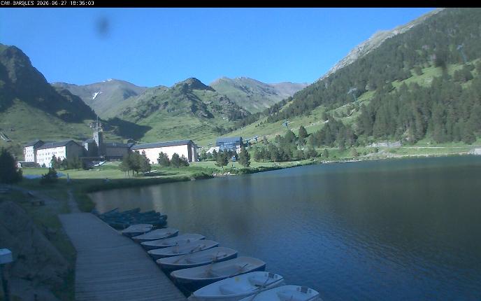 Webcam Vall de Núria: Santuario