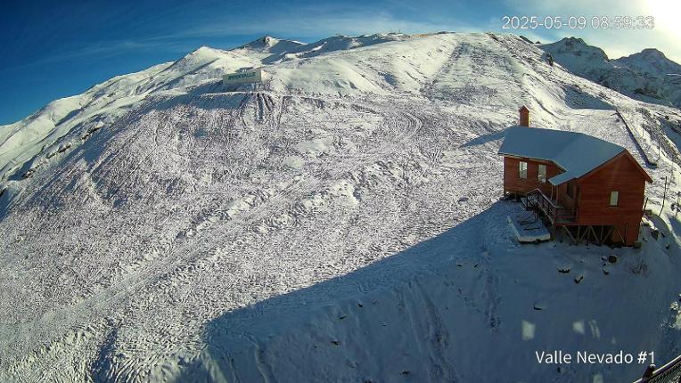 Webcam Valle Nevado: Terraza La Fourchette