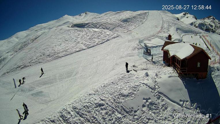 Webcam Valle Nevado: Terraza La Fourchette