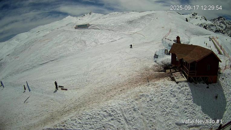 Webcam Valle Nevado: Terraza La Fourchette