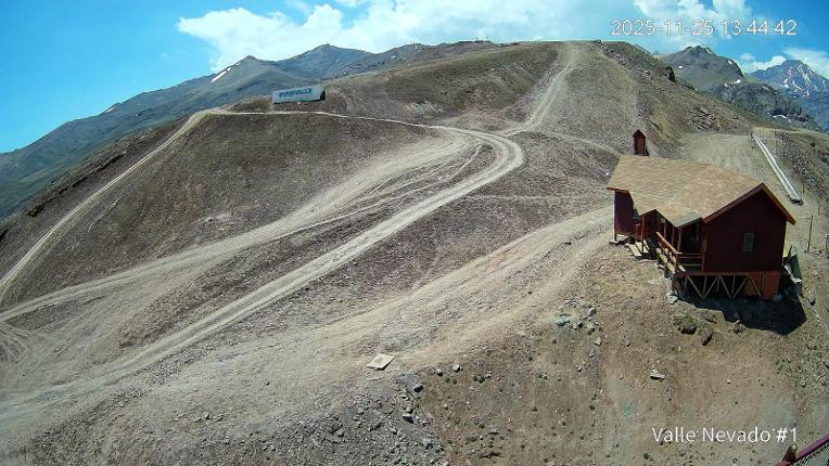Webcam Valle Nevado: Terraza La Fourchette