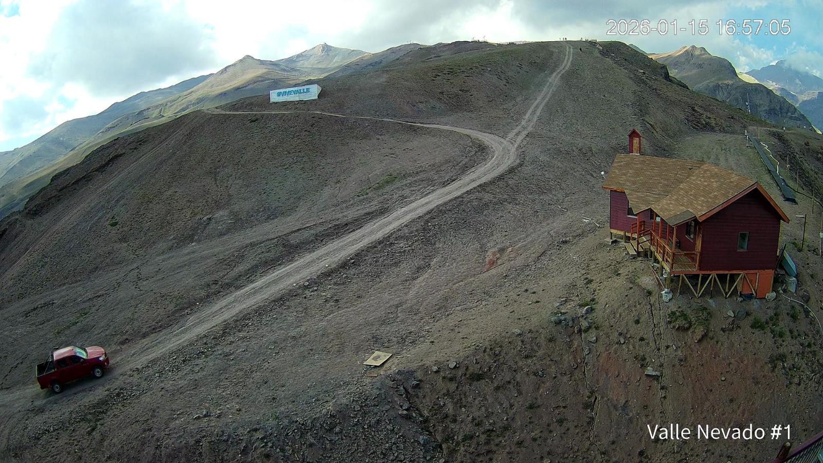 Webcam Valle Nevado: Terraza La Fourchette